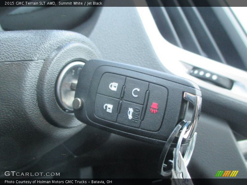 Summit White / Jet Black 2015 GMC Terrain SLT AWD
