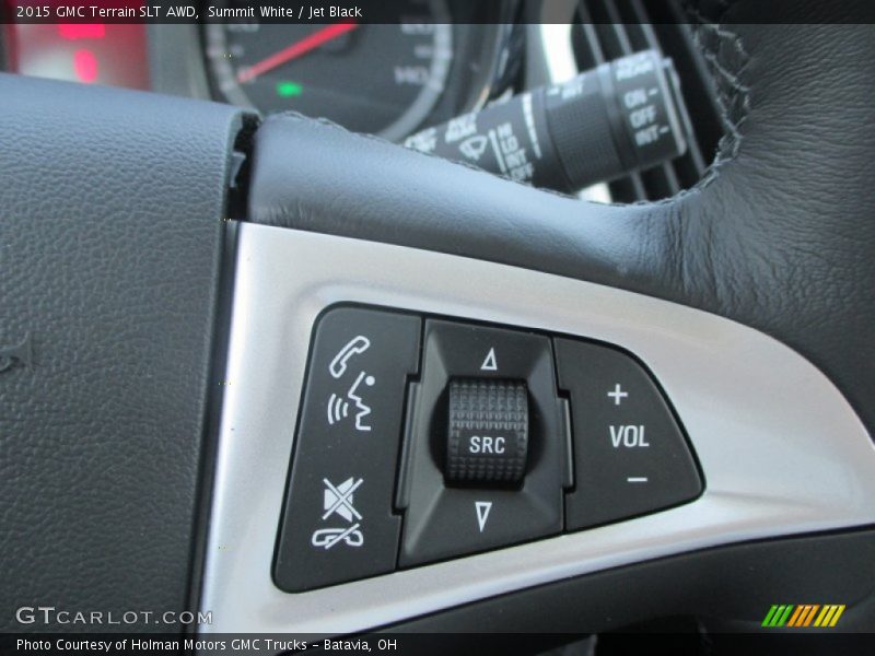 Summit White / Jet Black 2015 GMC Terrain SLT AWD