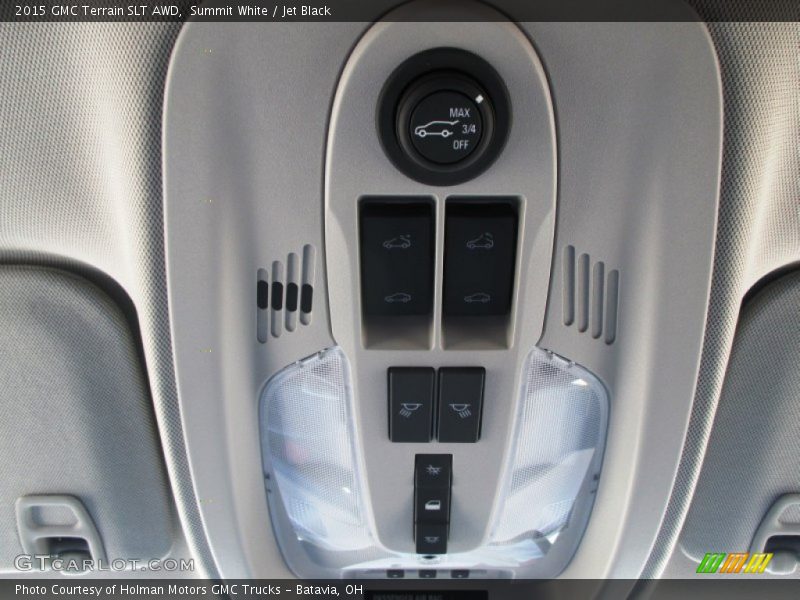 Summit White / Jet Black 2015 GMC Terrain SLT AWD