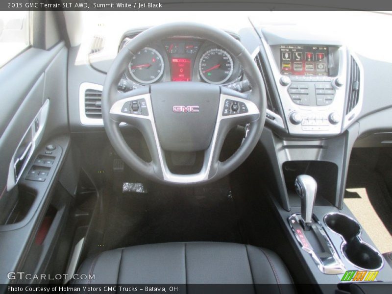 Summit White / Jet Black 2015 GMC Terrain SLT AWD