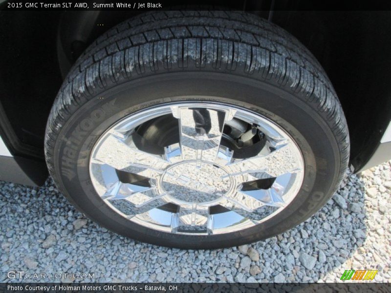 Summit White / Jet Black 2015 GMC Terrain SLT AWD