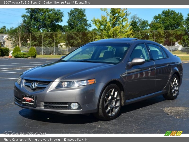 Carbon Bronze Pearl / Ebony/Silver 2007 Acura TL 3.5 Type-S