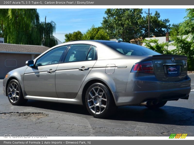 Carbon Bronze Pearl / Ebony/Silver 2007 Acura TL 3.5 Type-S