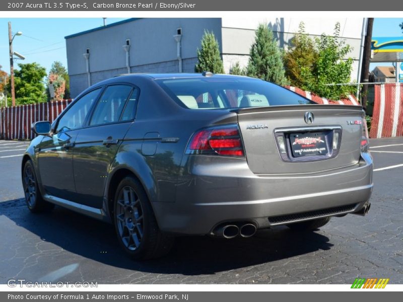 Carbon Bronze Pearl / Ebony/Silver 2007 Acura TL 3.5 Type-S