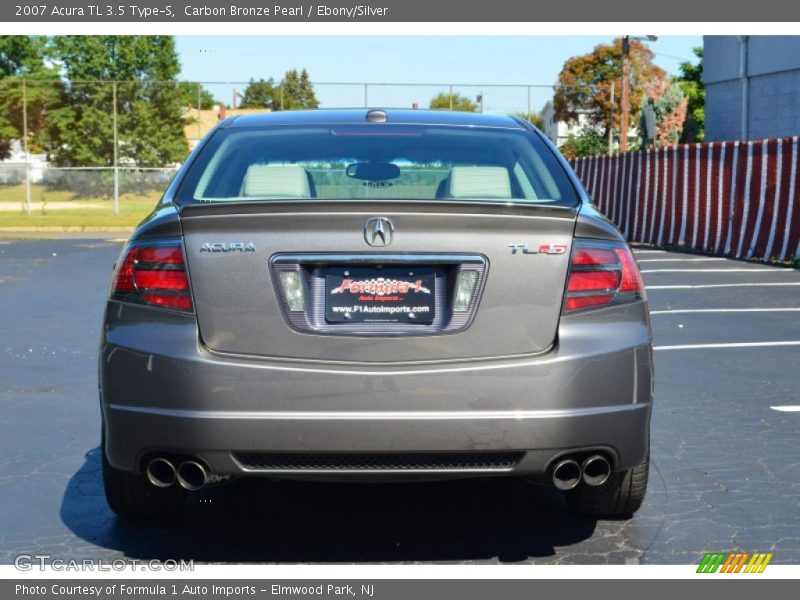 Carbon Bronze Pearl / Ebony/Silver 2007 Acura TL 3.5 Type-S