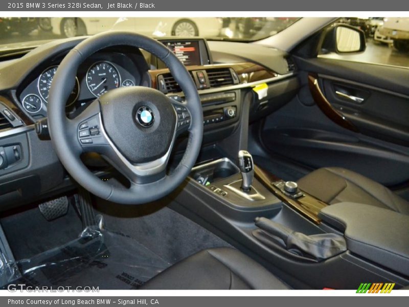 Jet Black / Black 2015 BMW 3 Series 328i Sedan