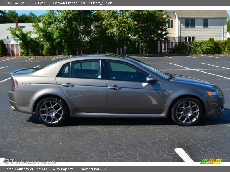 Carbon Bronze Pearl / Ebony/Silver 2007 Acura TL 3.5 Type-S