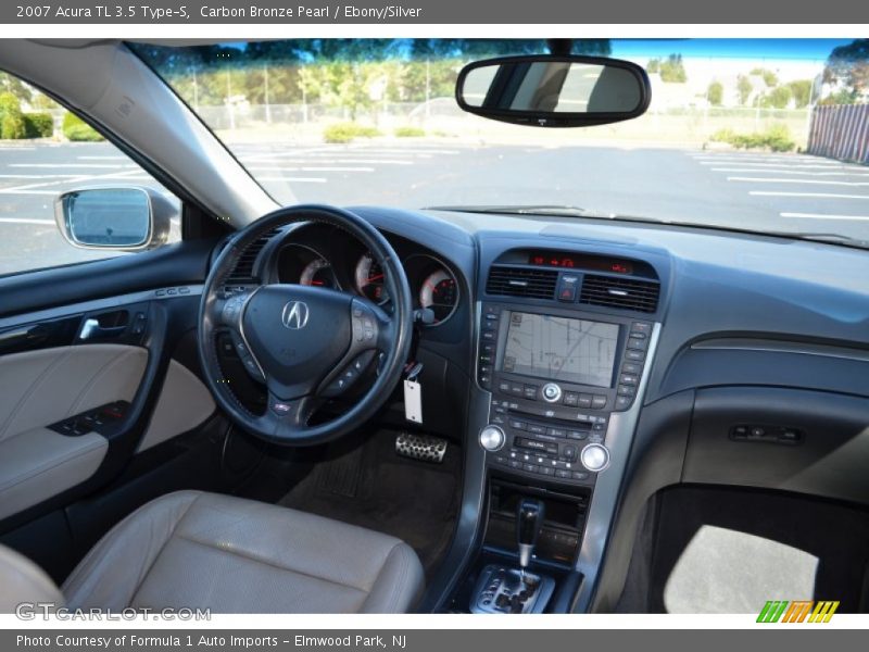 Carbon Bronze Pearl / Ebony/Silver 2007 Acura TL 3.5 Type-S