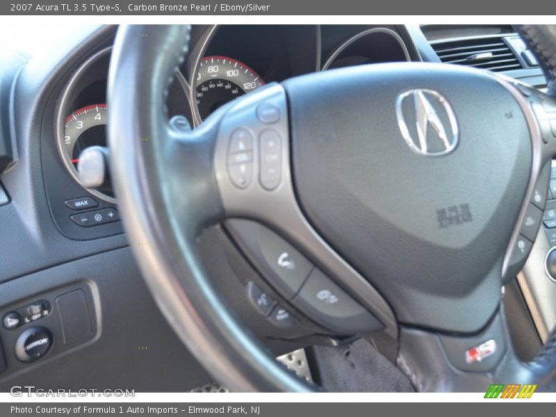 Carbon Bronze Pearl / Ebony/Silver 2007 Acura TL 3.5 Type-S