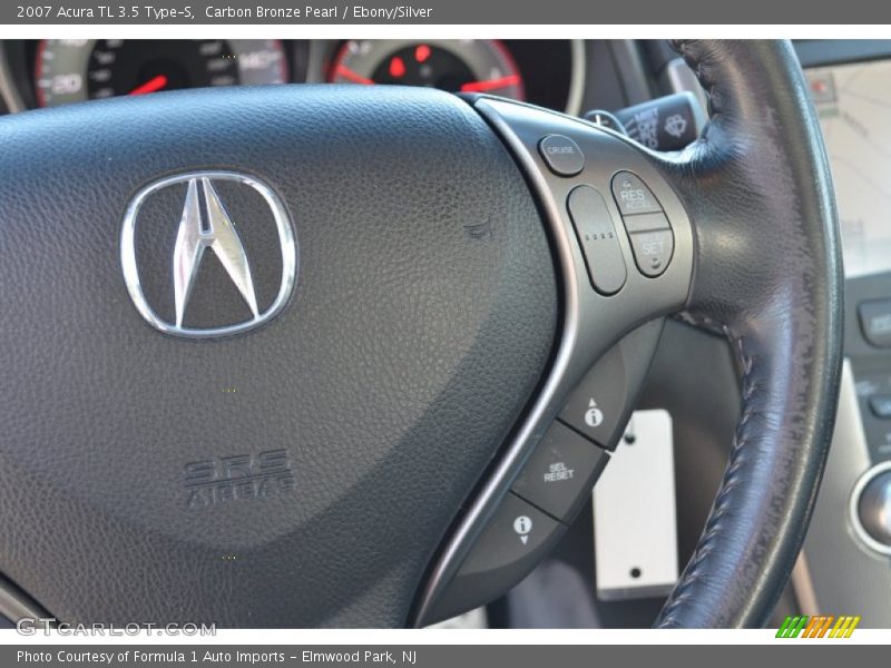 Carbon Bronze Pearl / Ebony/Silver 2007 Acura TL 3.5 Type-S