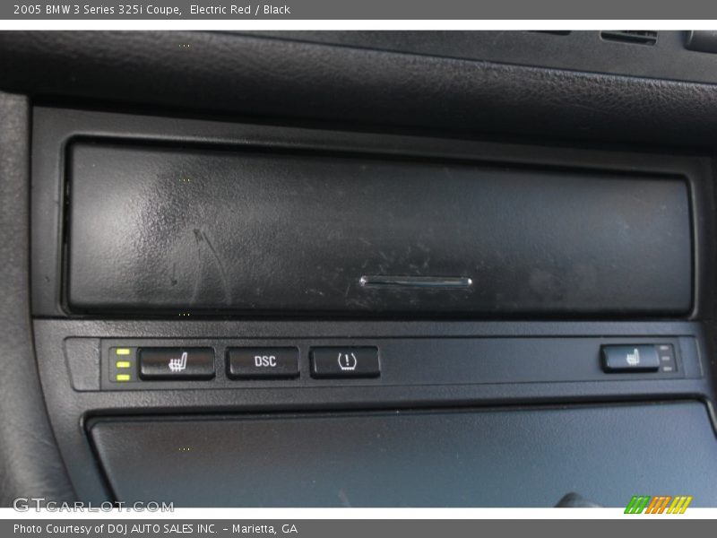 Electric Red / Black 2005 BMW 3 Series 325i Coupe