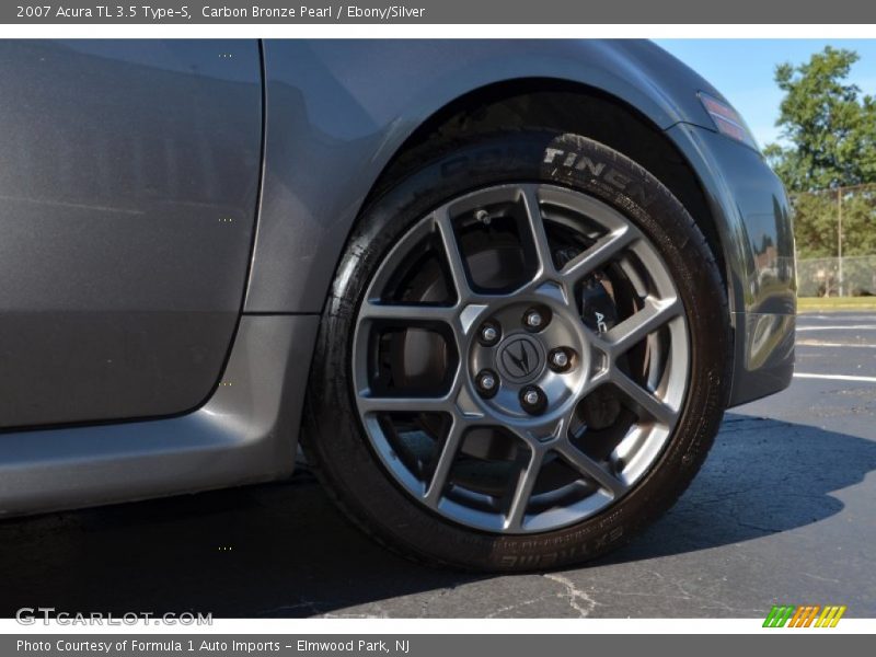 Carbon Bronze Pearl / Ebony/Silver 2007 Acura TL 3.5 Type-S