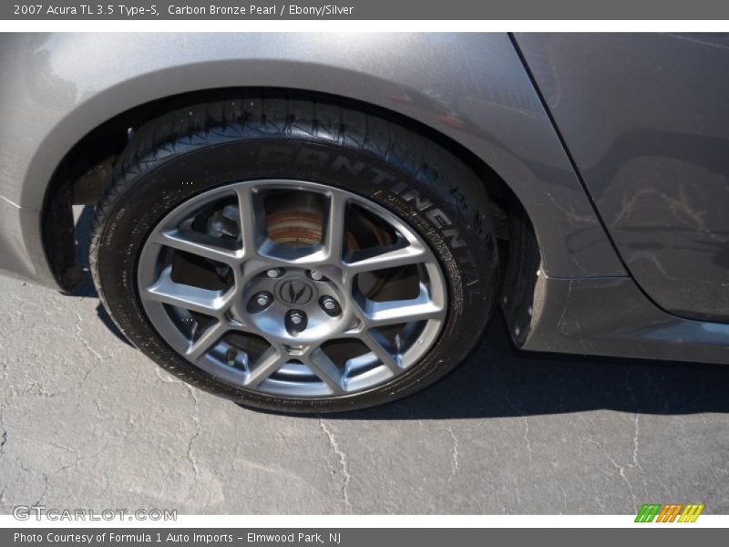 Carbon Bronze Pearl / Ebony/Silver 2007 Acura TL 3.5 Type-S
