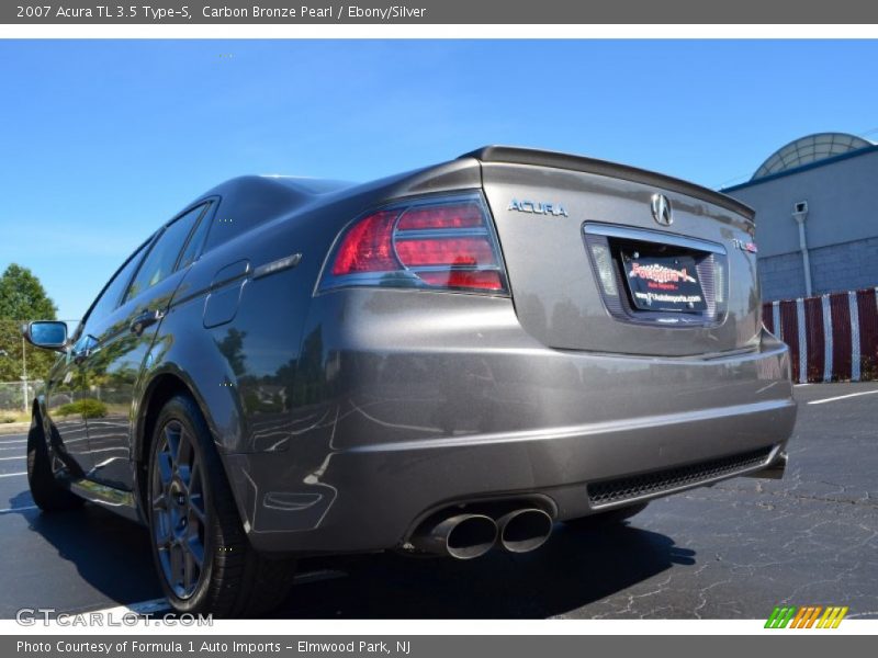 Carbon Bronze Pearl / Ebony/Silver 2007 Acura TL 3.5 Type-S