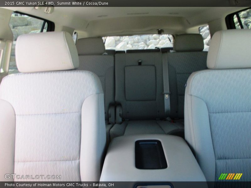 Summit White / Cocoa/Dune 2015 GMC Yukon SLE 4WD