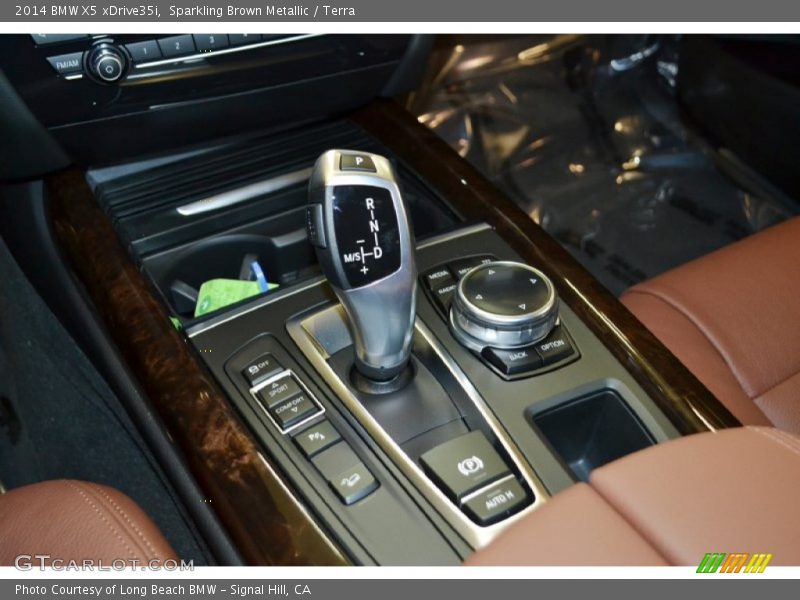 Sparkling Brown Metallic / Terra 2014 BMW X5 xDrive35i