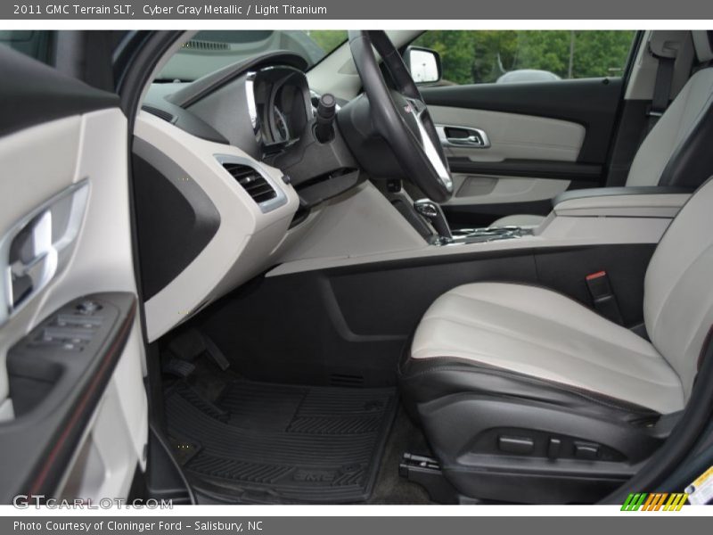 Cyber Gray Metallic / Light Titanium 2011 GMC Terrain SLT