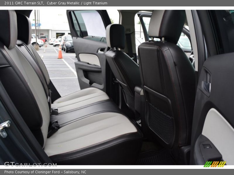 Cyber Gray Metallic / Light Titanium 2011 GMC Terrain SLT