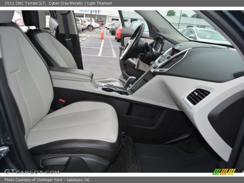 Cyber Gray Metallic / Light Titanium 2011 GMC Terrain SLT
