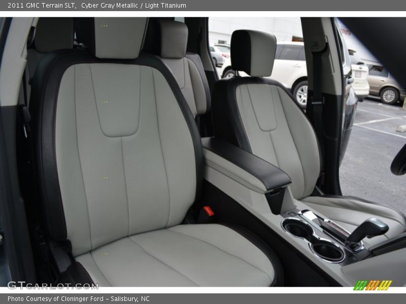 Cyber Gray Metallic / Light Titanium 2011 GMC Terrain SLT