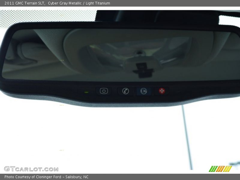 Cyber Gray Metallic / Light Titanium 2011 GMC Terrain SLT