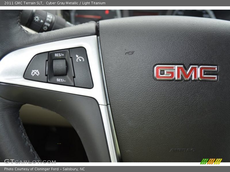 Cyber Gray Metallic / Light Titanium 2011 GMC Terrain SLT