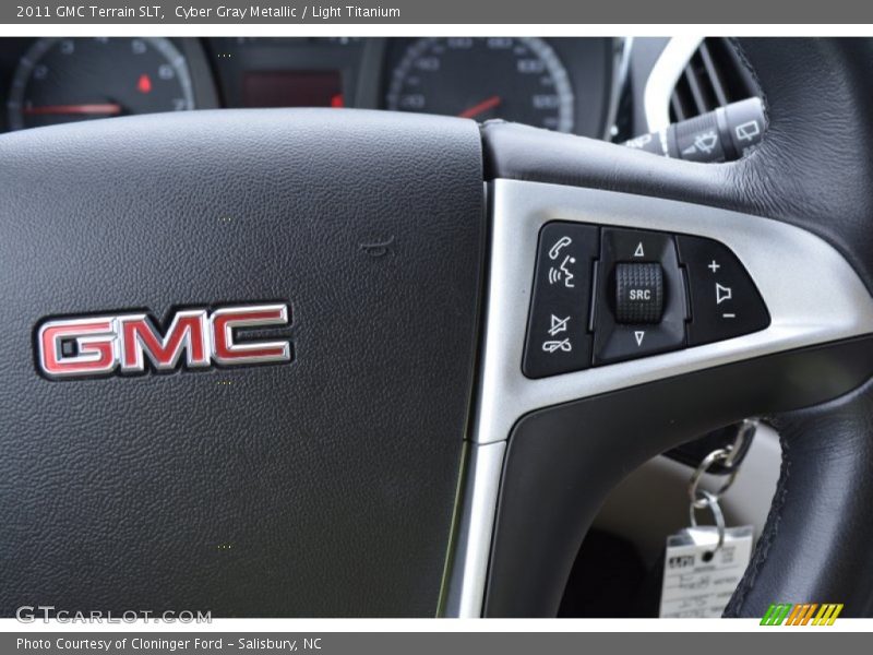 Cyber Gray Metallic / Light Titanium 2011 GMC Terrain SLT