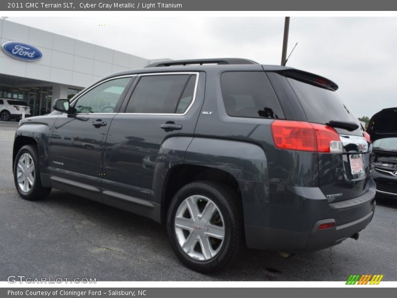 Cyber Gray Metallic / Light Titanium 2011 GMC Terrain SLT