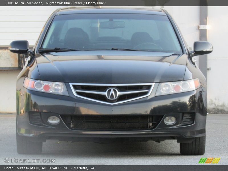 Nighthawk Black Pearl / Ebony Black 2006 Acura TSX Sedan