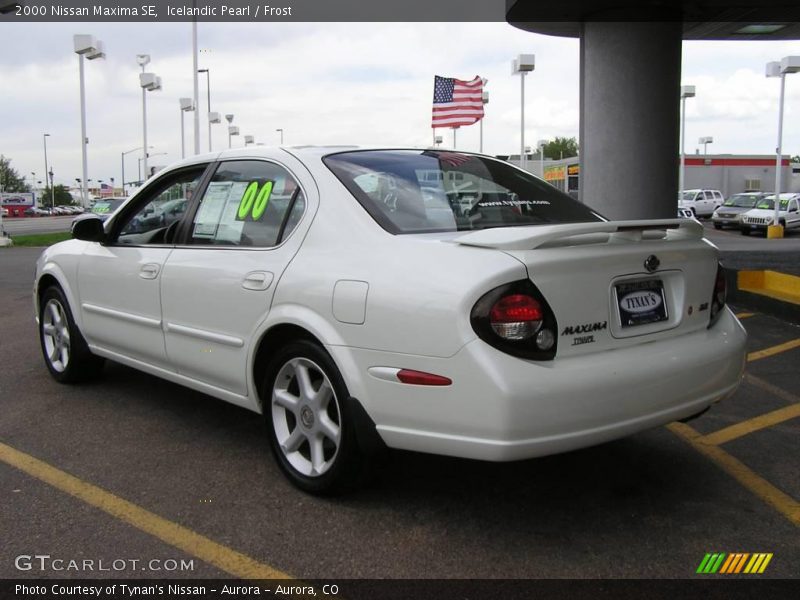 Icelandic Pearl / Frost 2000 Nissan Maxima SE