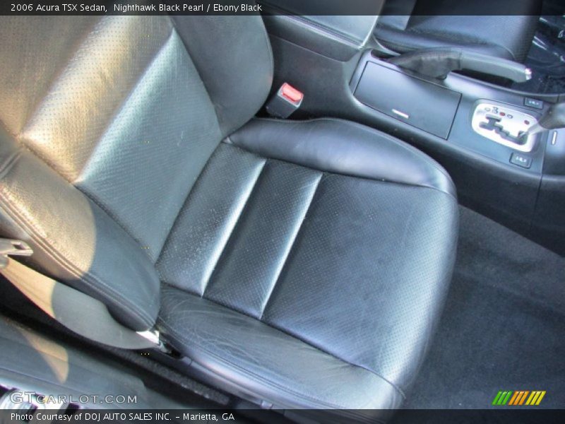 Nighthawk Black Pearl / Ebony Black 2006 Acura TSX Sedan