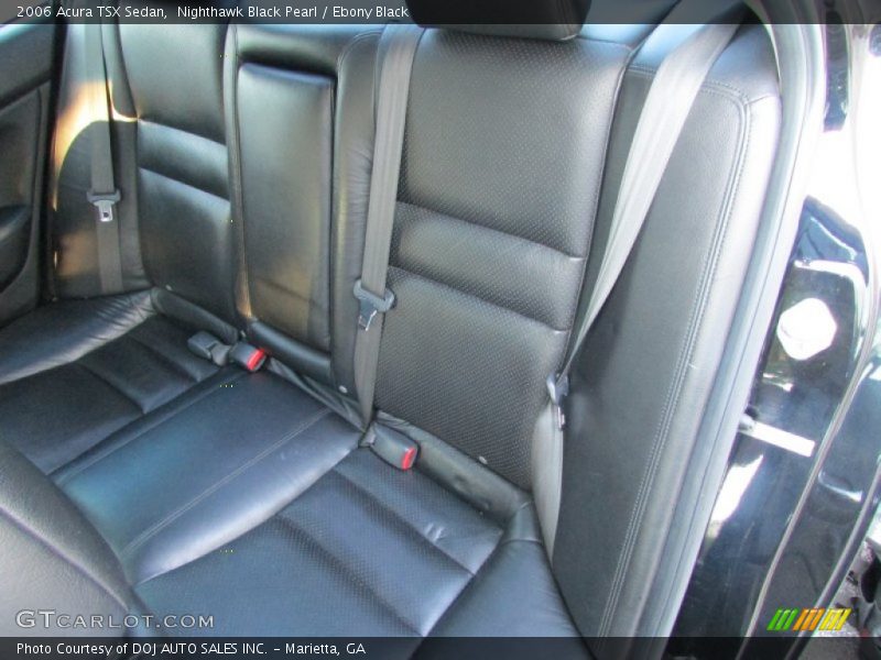 Nighthawk Black Pearl / Ebony Black 2006 Acura TSX Sedan