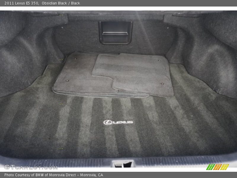 Obsidian Black / Black 2011 Lexus ES 350