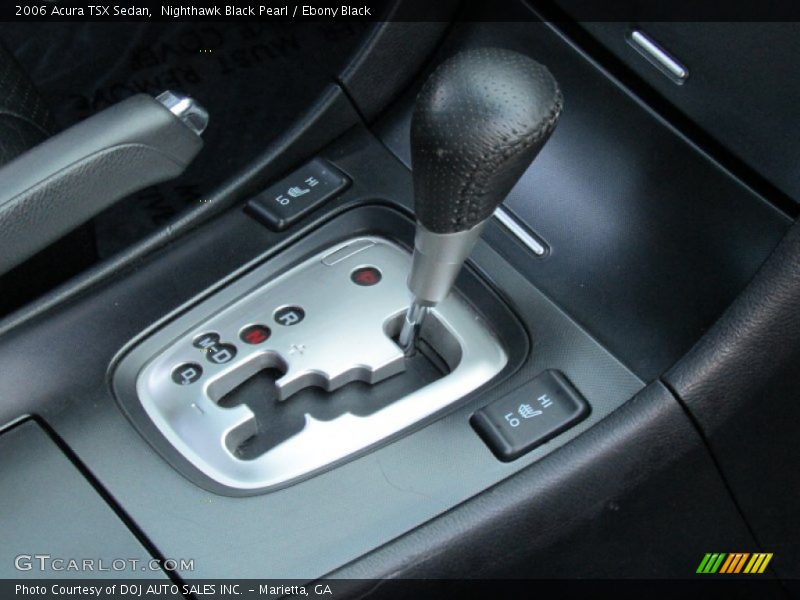 Nighthawk Black Pearl / Ebony Black 2006 Acura TSX Sedan