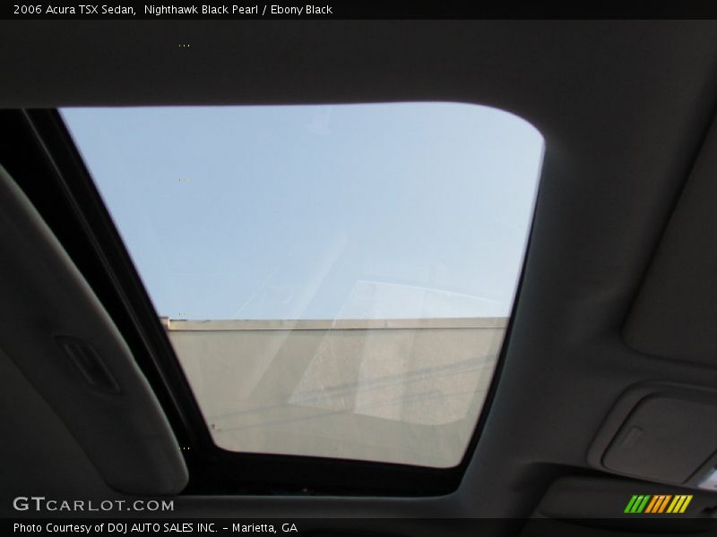 Nighthawk Black Pearl / Ebony Black 2006 Acura TSX Sedan