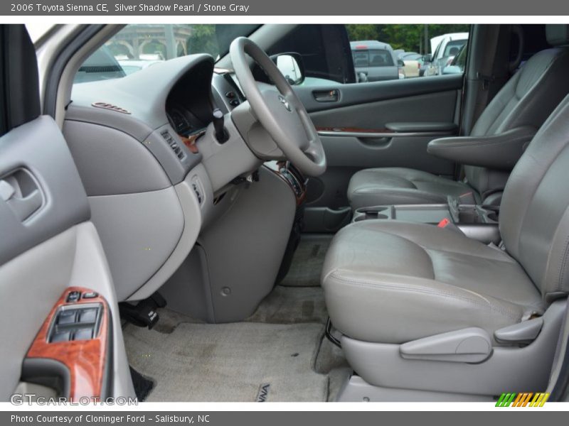 Silver Shadow Pearl / Stone Gray 2006 Toyota Sienna CE
