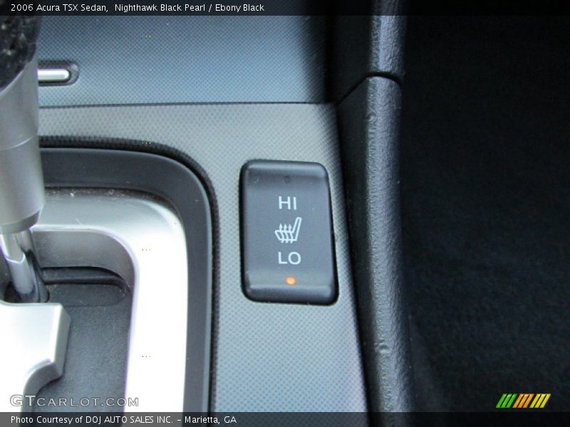 Nighthawk Black Pearl / Ebony Black 2006 Acura TSX Sedan