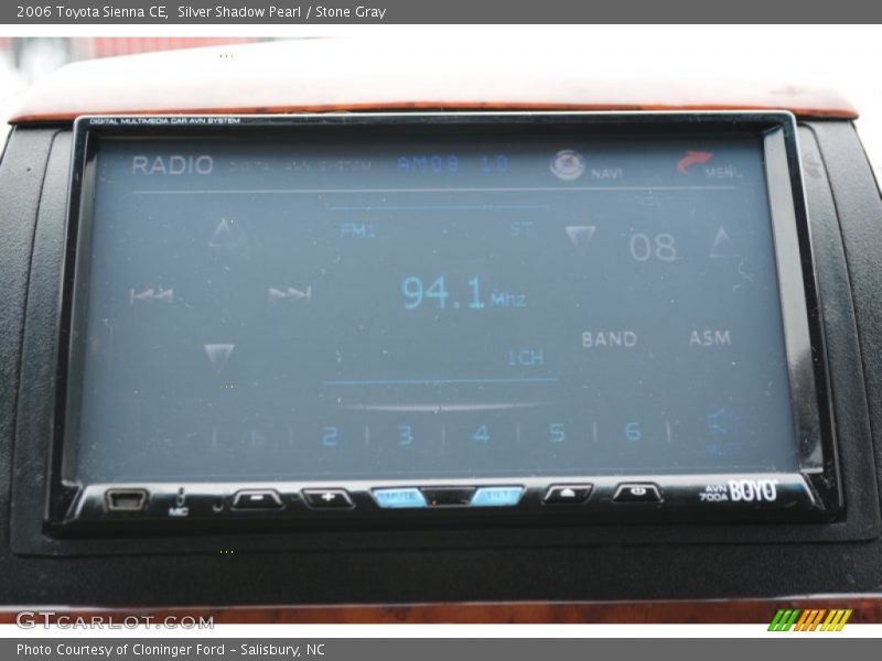 Silver Shadow Pearl / Stone Gray 2006 Toyota Sienna CE