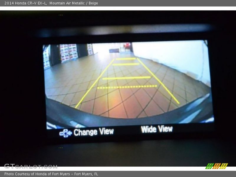 Mountain Air Metallic / Beige 2014 Honda CR-V EX-L