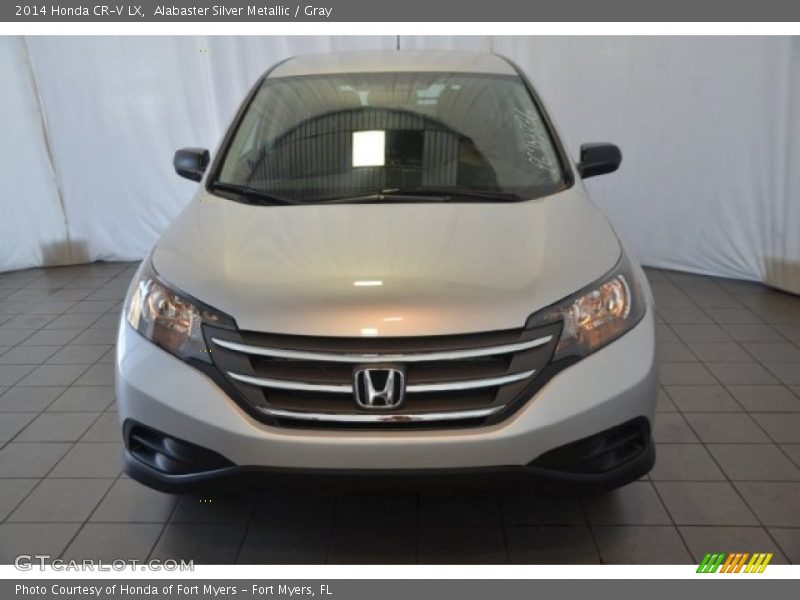 Alabaster Silver Metallic / Gray 2014 Honda CR-V LX
