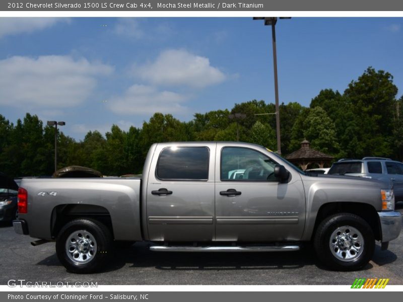 Mocha Steel Metallic / Dark Titanium 2012 Chevrolet Silverado 1500 LS Crew Cab 4x4