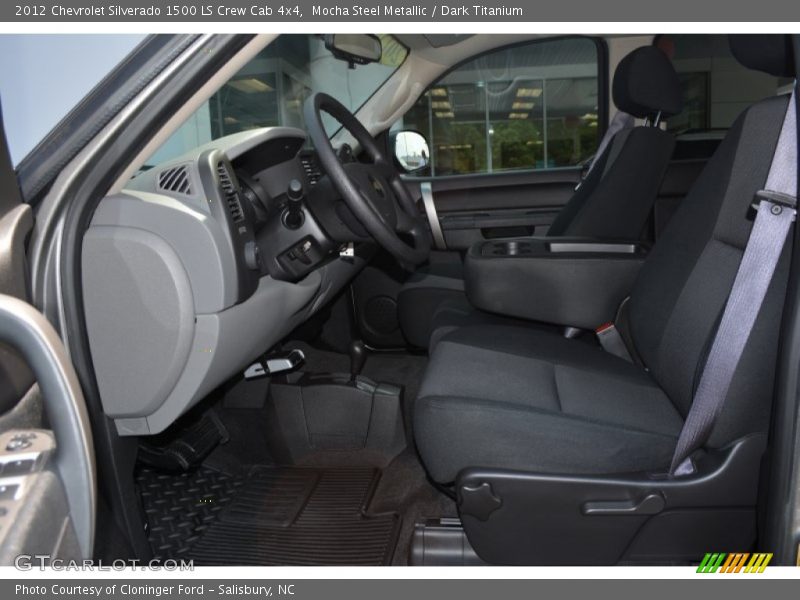 Mocha Steel Metallic / Dark Titanium 2012 Chevrolet Silverado 1500 LS Crew Cab 4x4