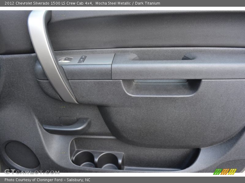 Mocha Steel Metallic / Dark Titanium 2012 Chevrolet Silverado 1500 LS Crew Cab 4x4