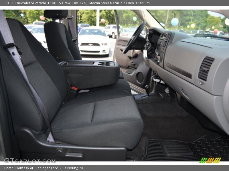 Mocha Steel Metallic / Dark Titanium 2012 Chevrolet Silverado 1500 LS Crew Cab 4x4