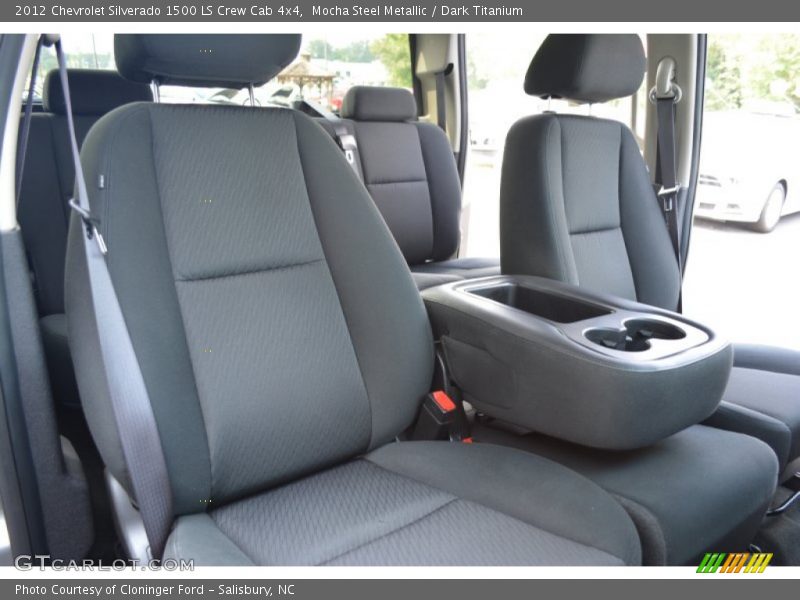 Mocha Steel Metallic / Dark Titanium 2012 Chevrolet Silverado 1500 LS Crew Cab 4x4
