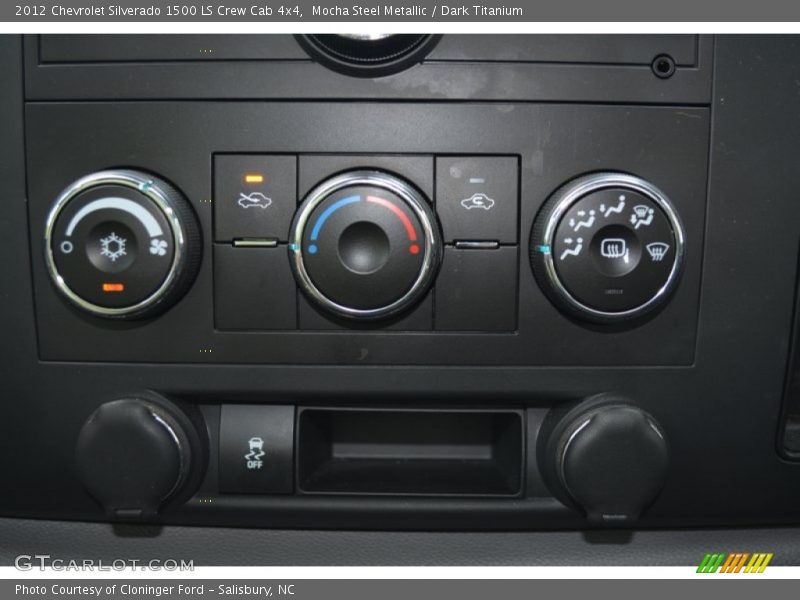 Mocha Steel Metallic / Dark Titanium 2012 Chevrolet Silverado 1500 LS Crew Cab 4x4