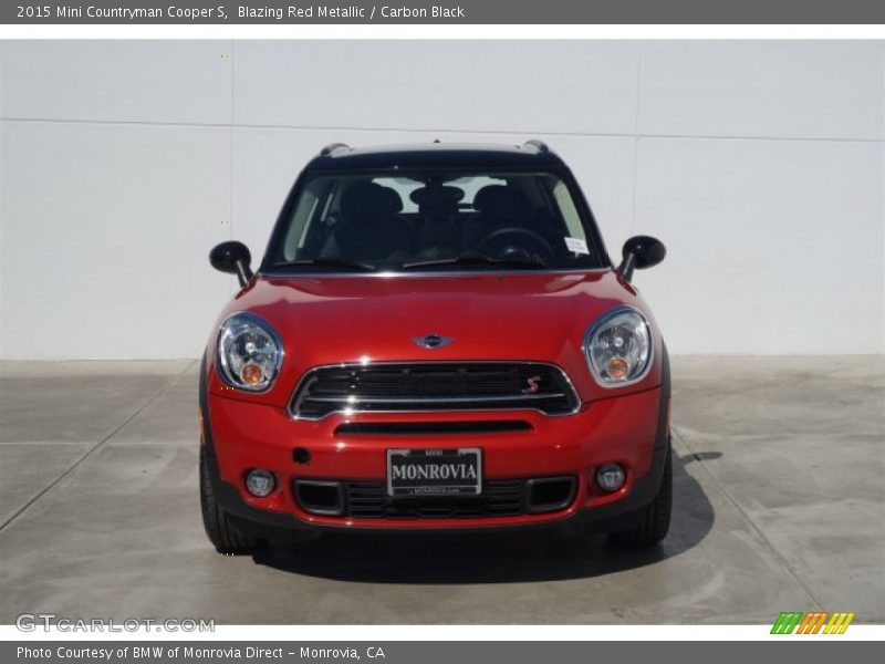 Blazing Red Metallic / Carbon Black 2015 Mini Countryman Cooper S