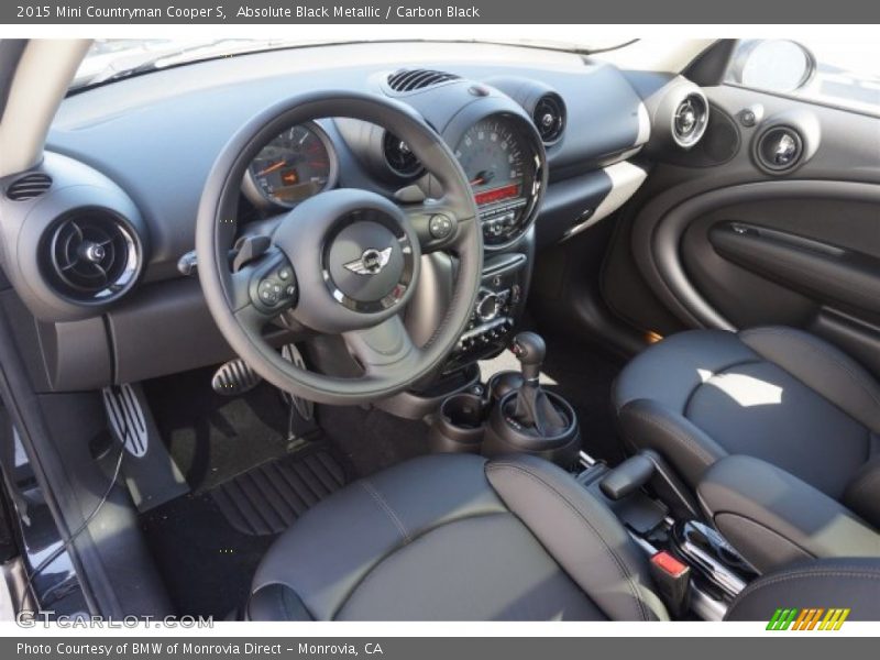 Absolute Black Metallic / Carbon Black 2015 Mini Countryman Cooper S