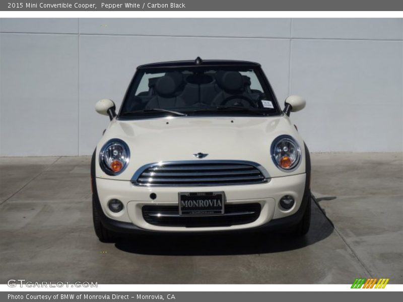Pepper White / Carbon Black 2015 Mini Convertible Cooper