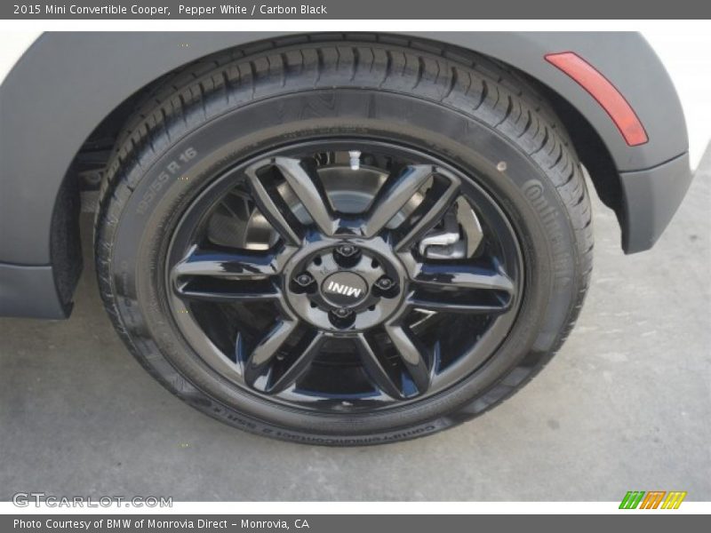 Pepper White / Carbon Black 2015 Mini Convertible Cooper